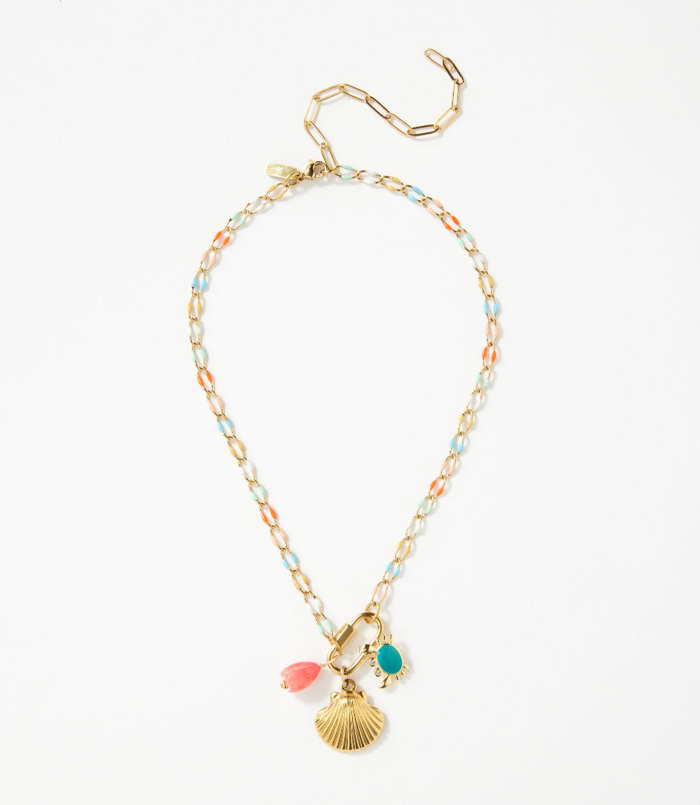 Seashore Charm Necklace
