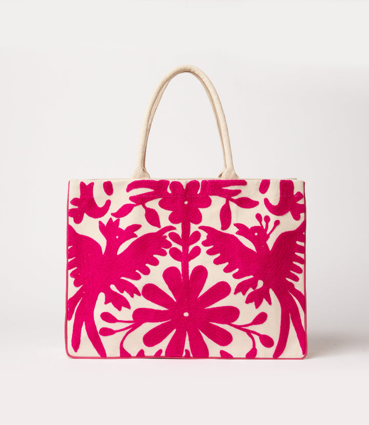Embroidered Tote Bag