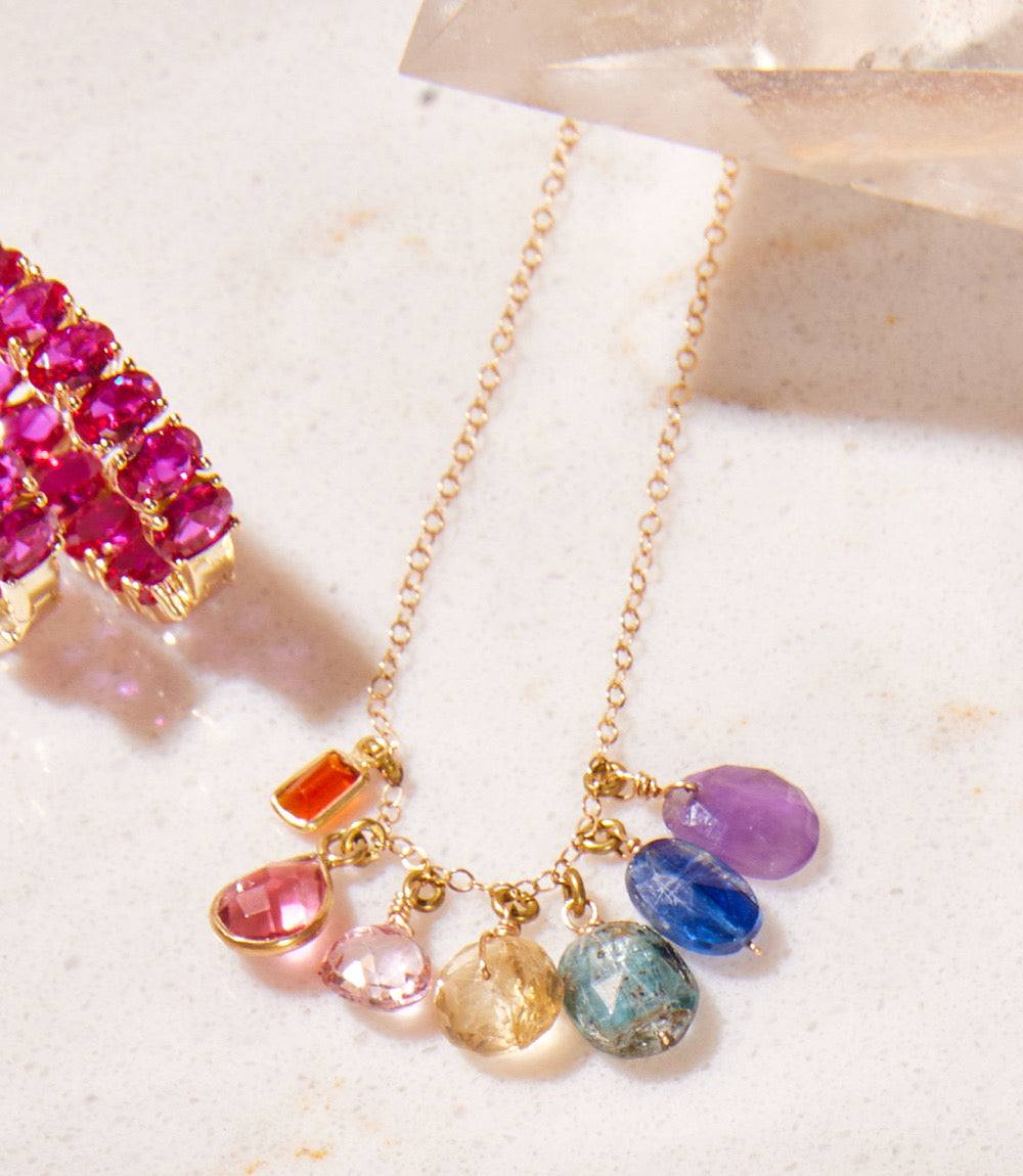 Colorful Gemstone Necklace