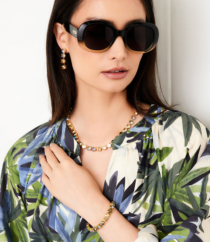 Crystal Dangle Earrings