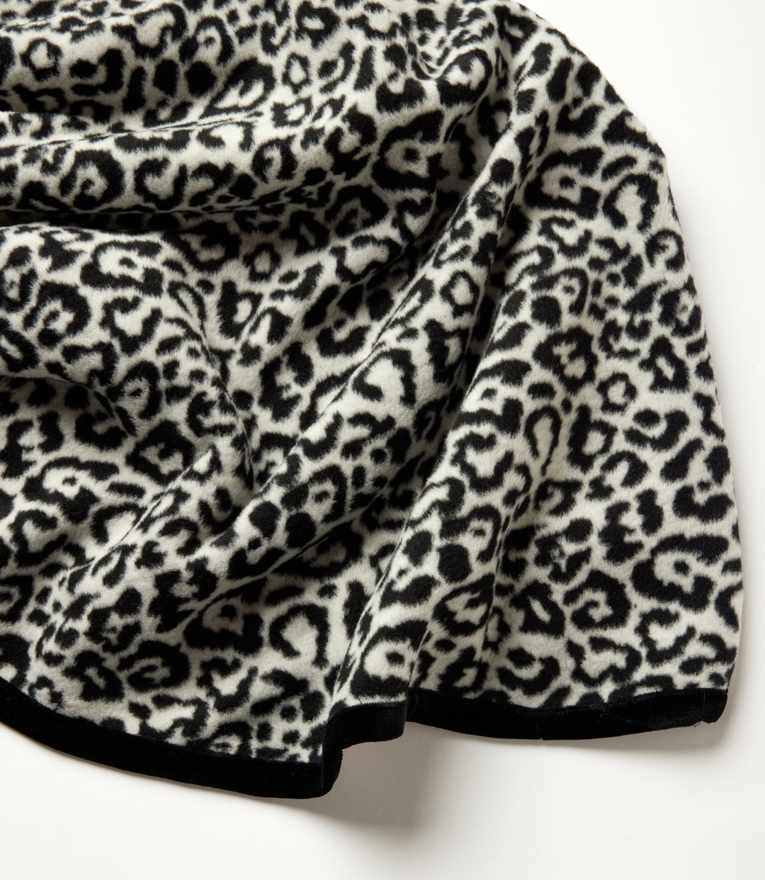 Reversible Plaid & Leopard Christmas Tree Skirt