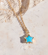 Turquoise Star Necklace
