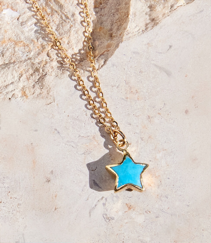 Turquoise Star Necklace