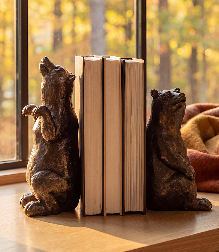 Grizzly Bear Bookends