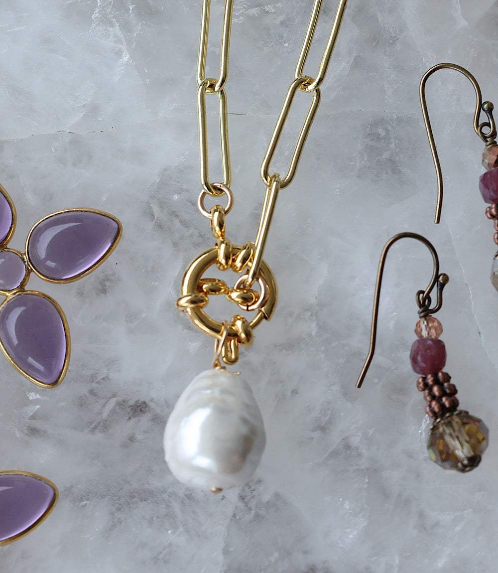 Pearl Toggle Necklace