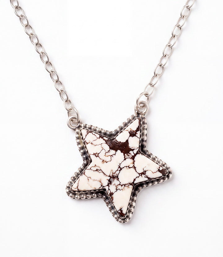 Wild Horse Turquoise Star Necklace