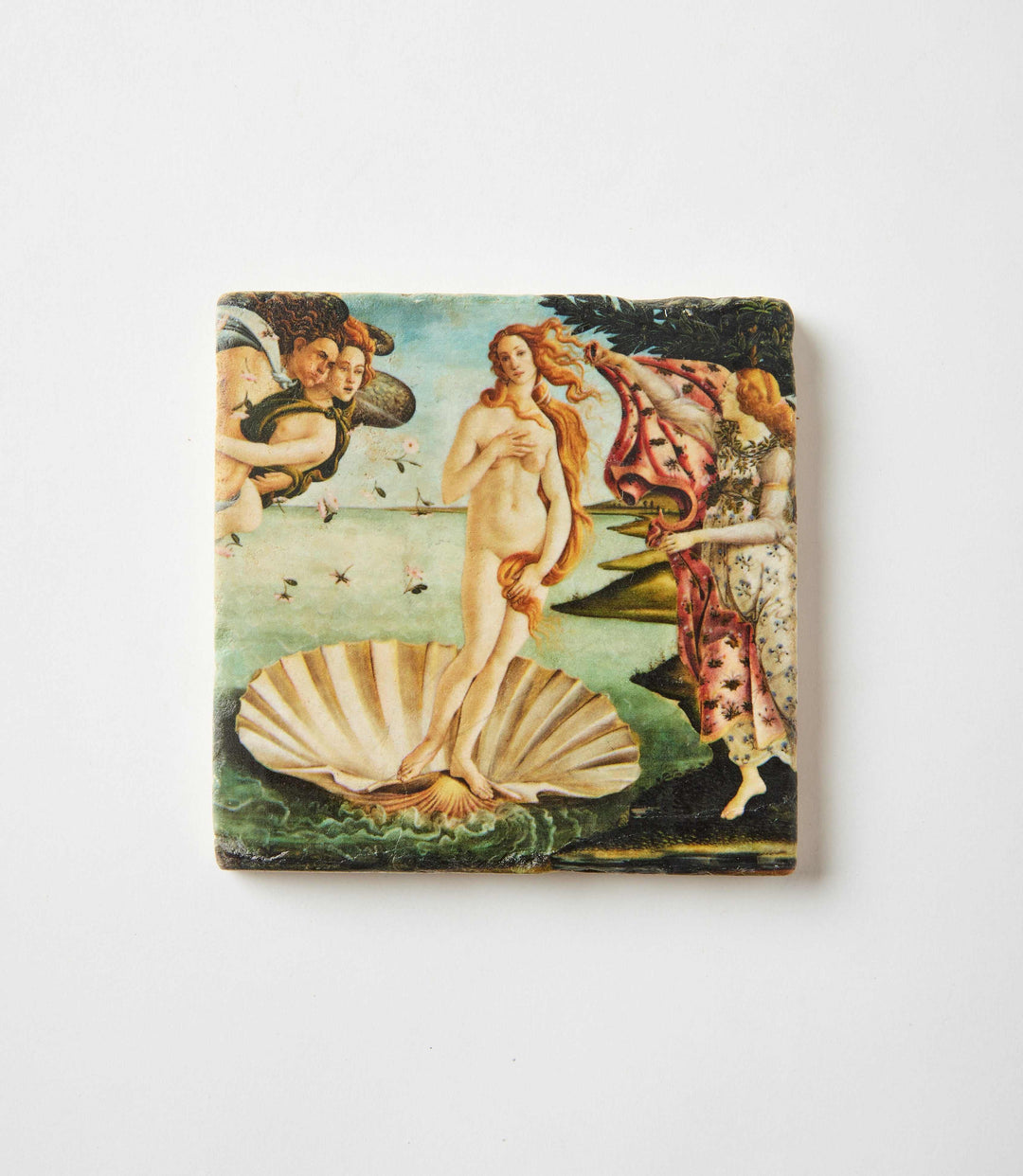 Botticelli Marble Coasters, Set Of 4