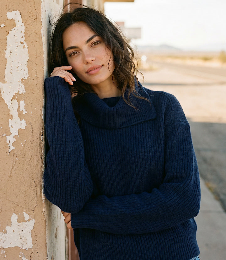 Split Neck Sweater