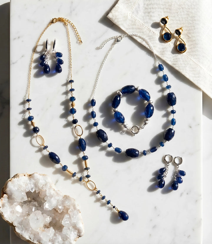 Sapphire Stone Necklace