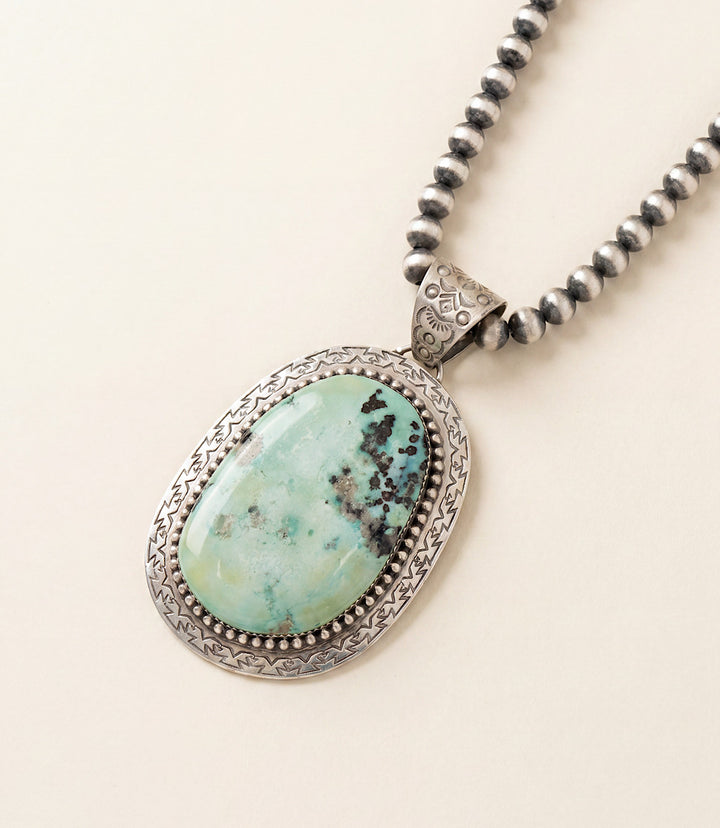 Palomino Turquoise Pendant Necklace