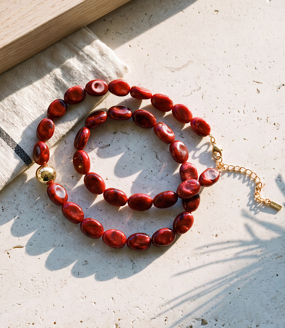 Beaded Toggle Necklace