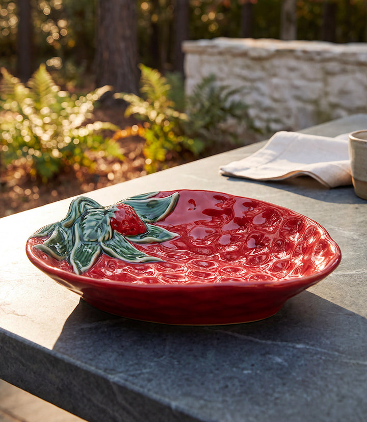 Strawberry Shaped Tray