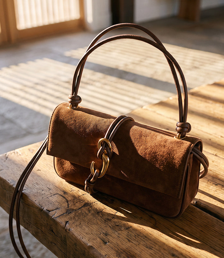 Dolce Vita Alice Suede Shoulder Bag