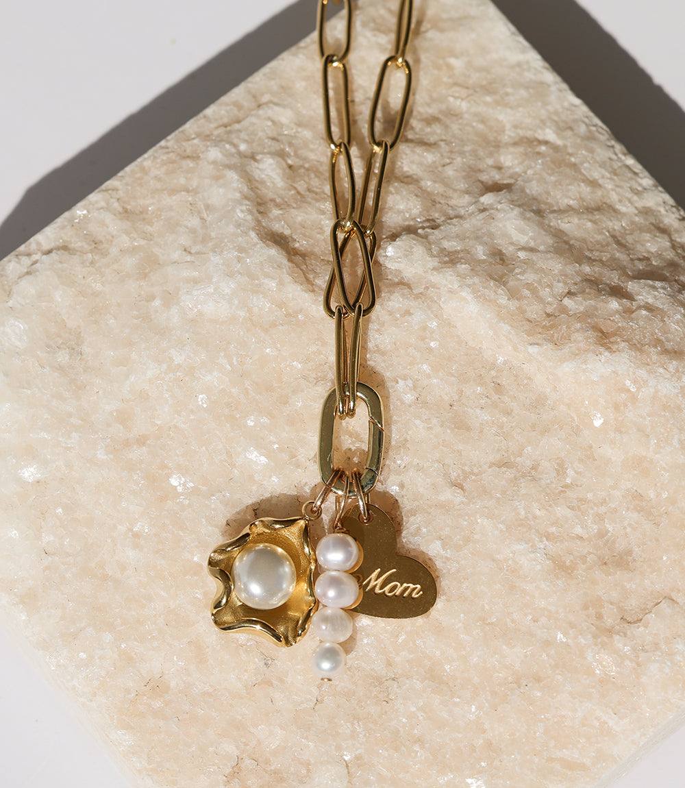 I Love You Mom Necklace