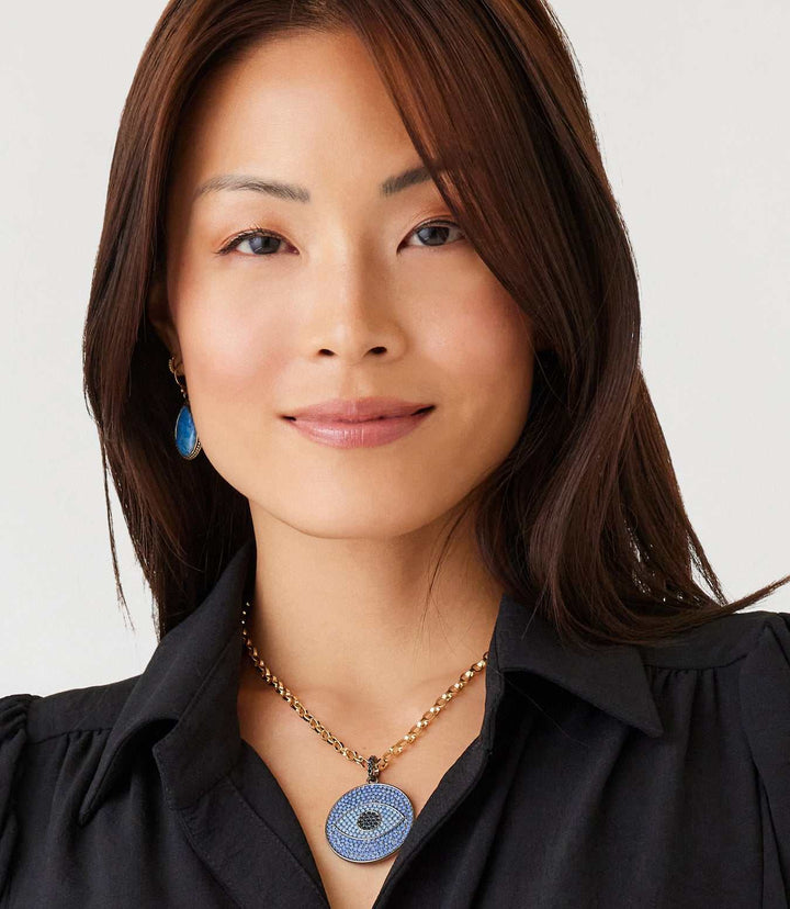 Pavé Crystal Pendant Necklace