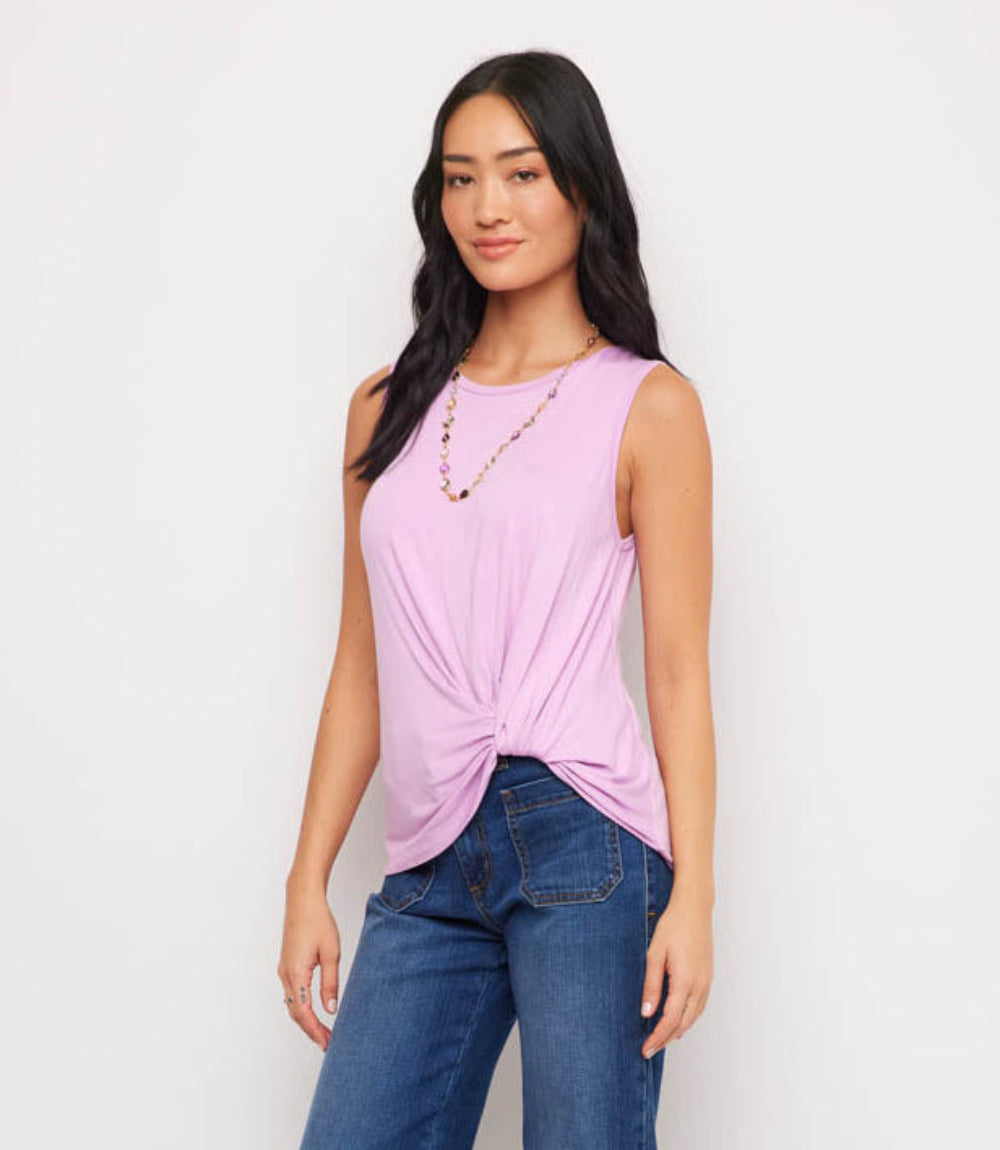 Sleeveless Pick-Up Top