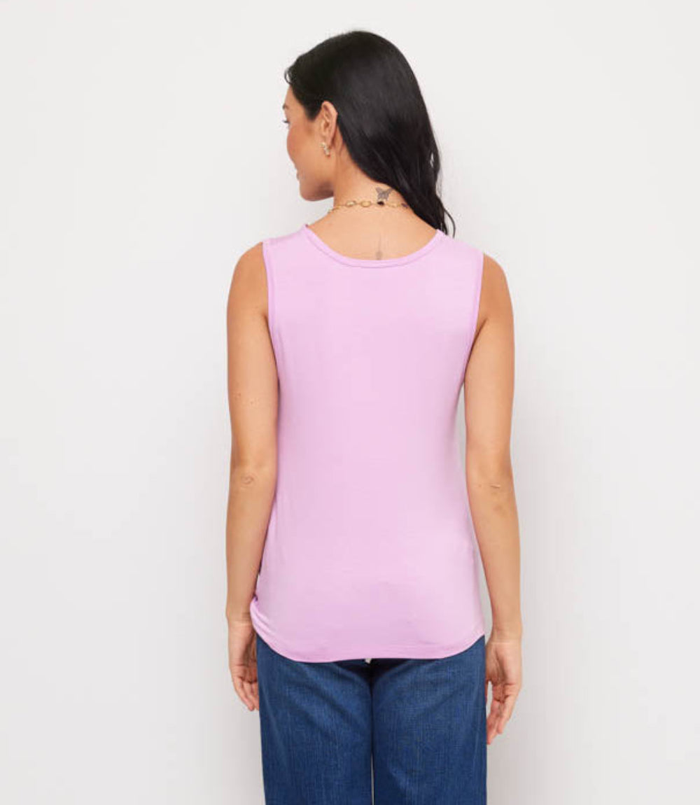 Sleeveless Pick-Up Top