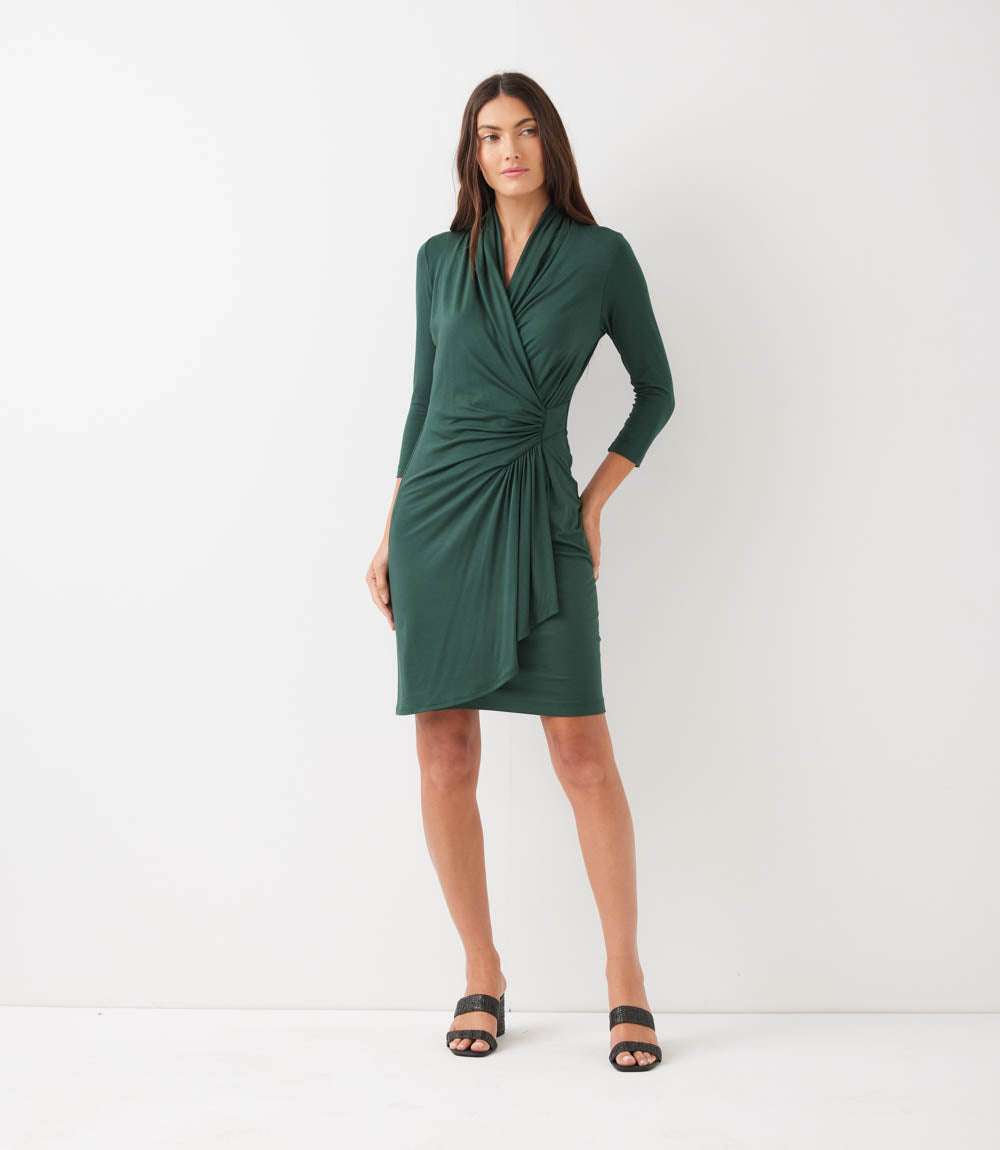 3 4 sleeve summer dress Petite Size 3/4 Cascade Wrap Ramy Brook Karma Scarf girly outfits Size:Belt-46 Frequently Asked Questions Does