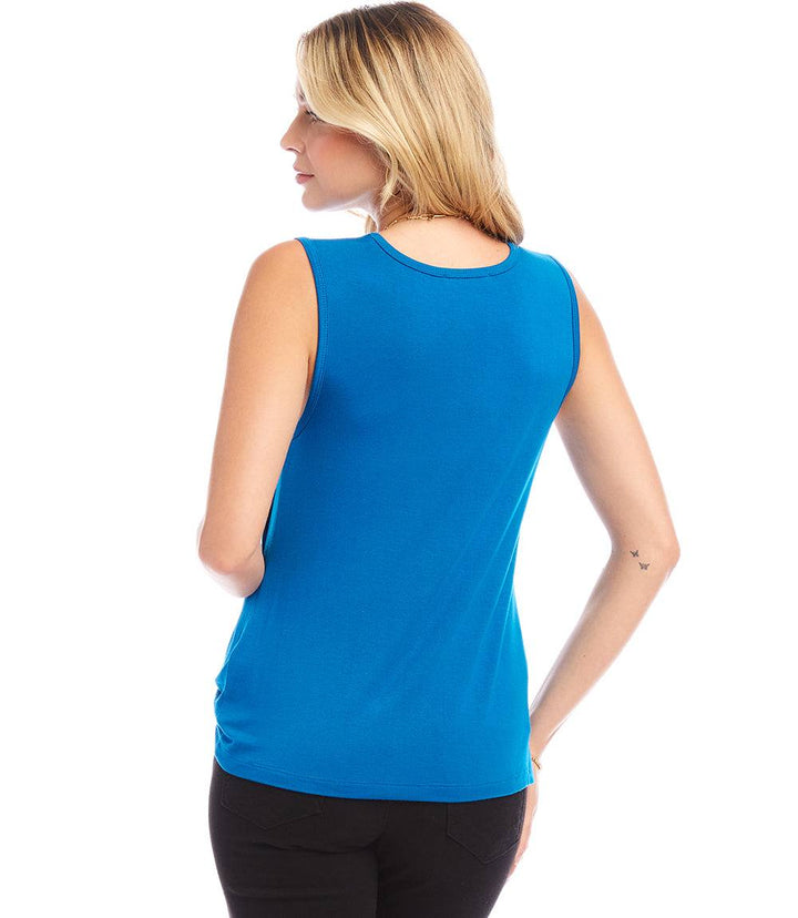 Sleeveless Pick-Up Top