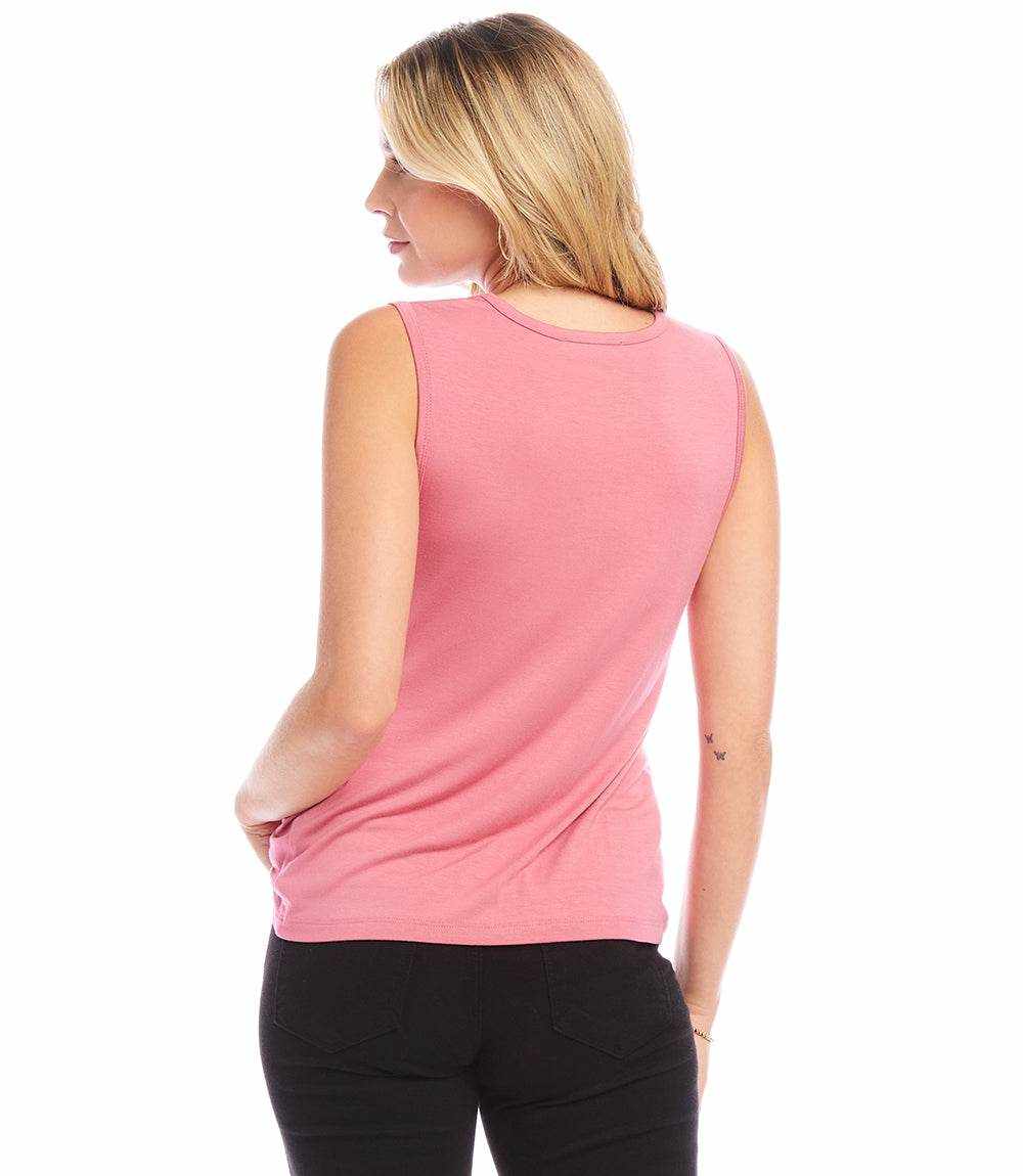 Sleeveless Pick-Up Top