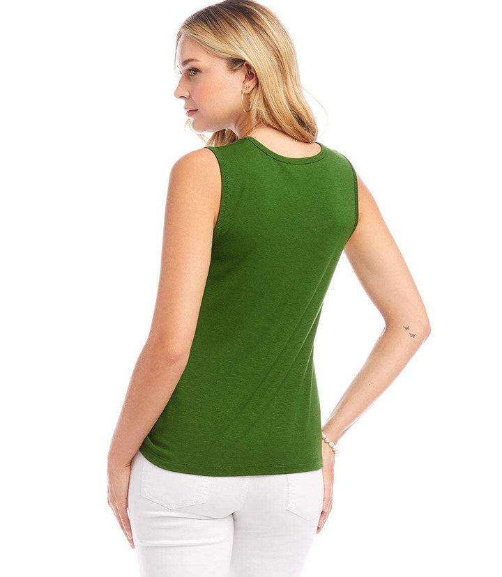 Sleeveless Pick-Up Top