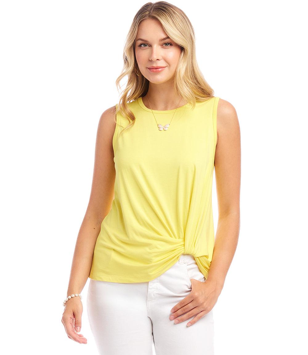 Sleeveless Pick-Up Top