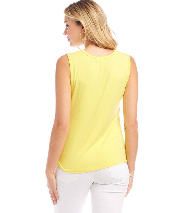 Sleeveless Pick-Up Top