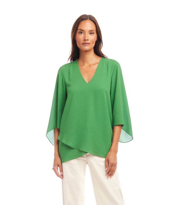 Bracelet Sleeve Asymmetric Top