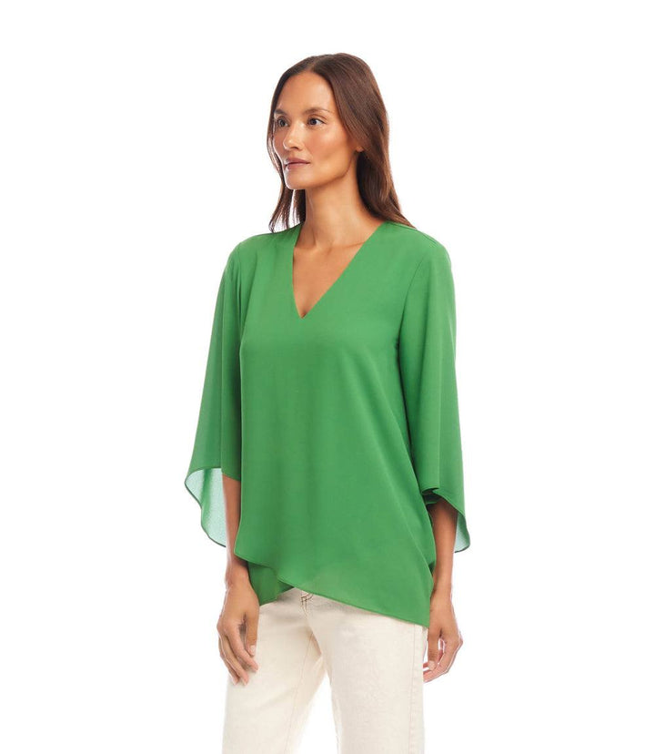 Bracelet Sleeve Asymmetric Top