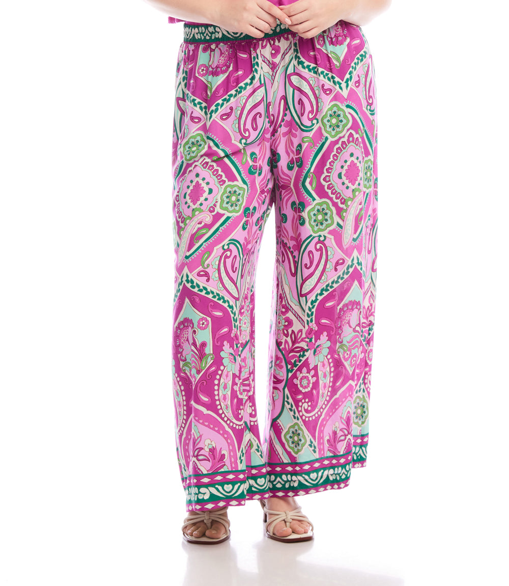 Plus Size Wide-Leg Pants
