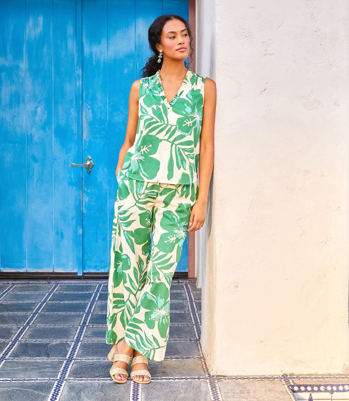 Drawstring Ankle Pants