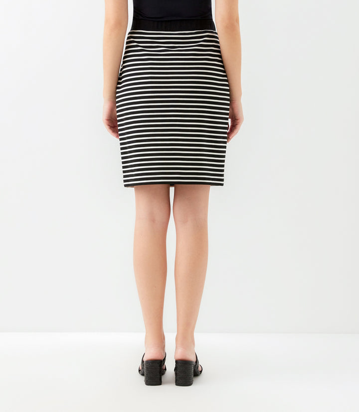 Stripe Short Skirt