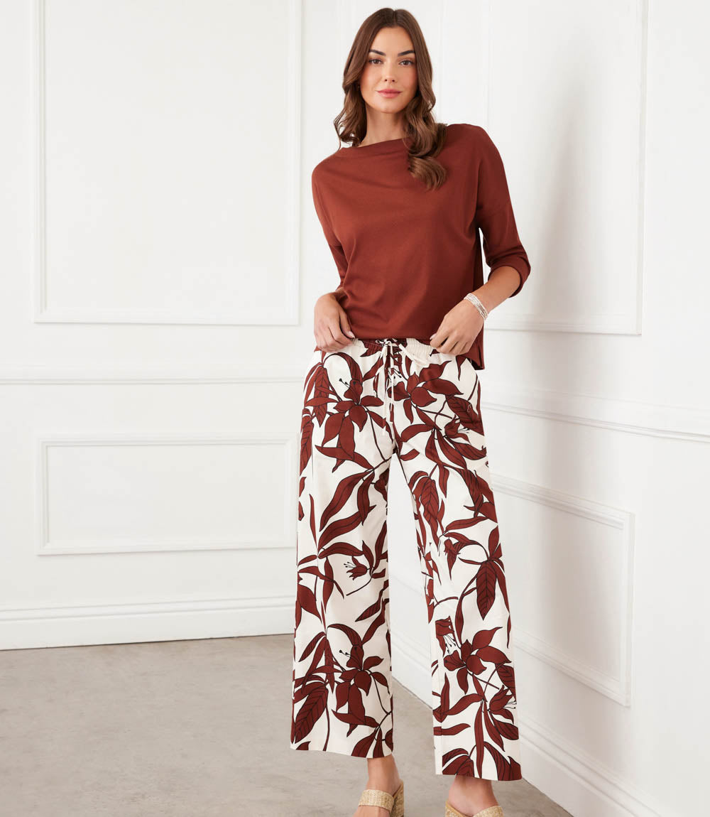 Drawstring Ankle Pants