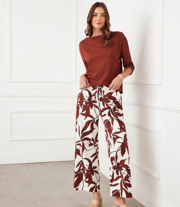 Drawstring Ankle Pants