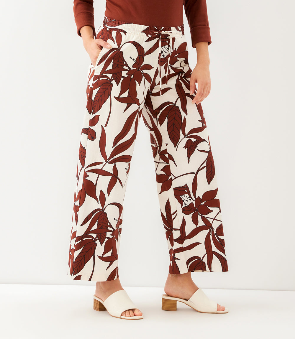 Drawstring Ankle Pants