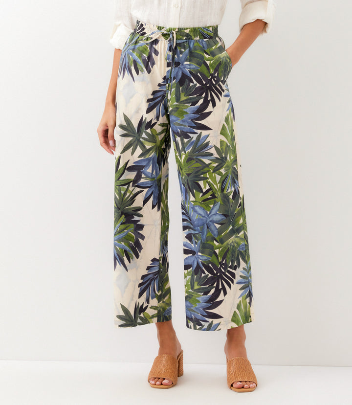 Petite Size Drawstring Ankle Pants