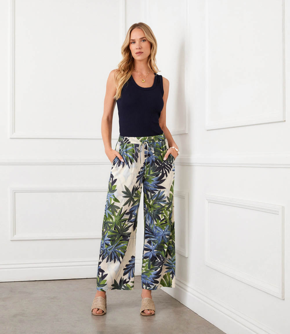 Drawstring Ankle Pants