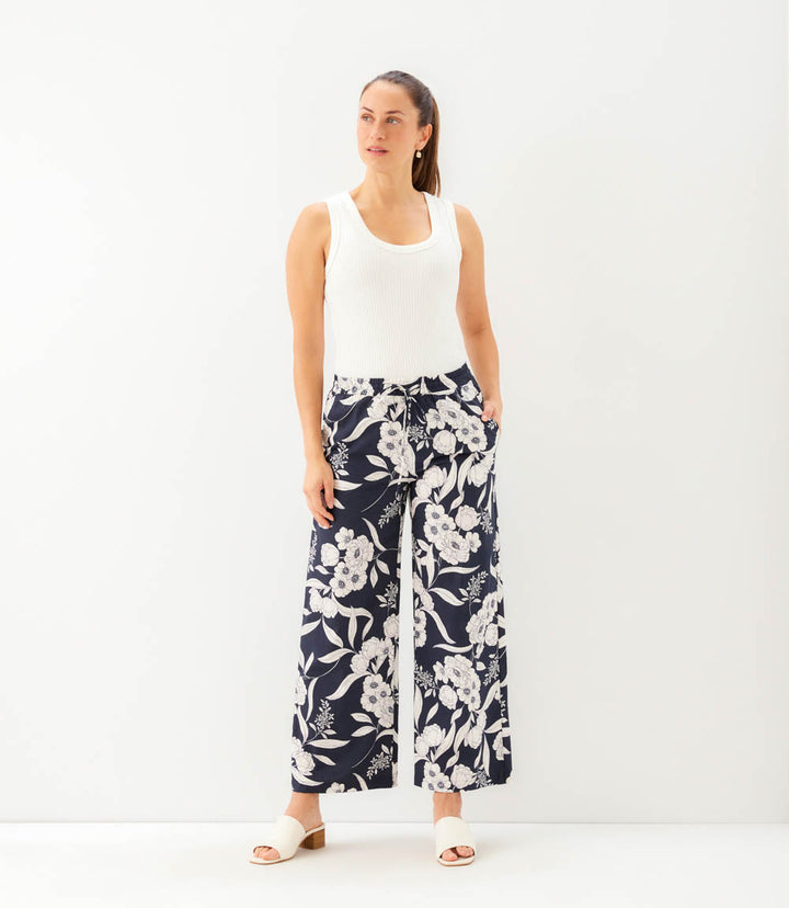 Drawstring Ankle Pants