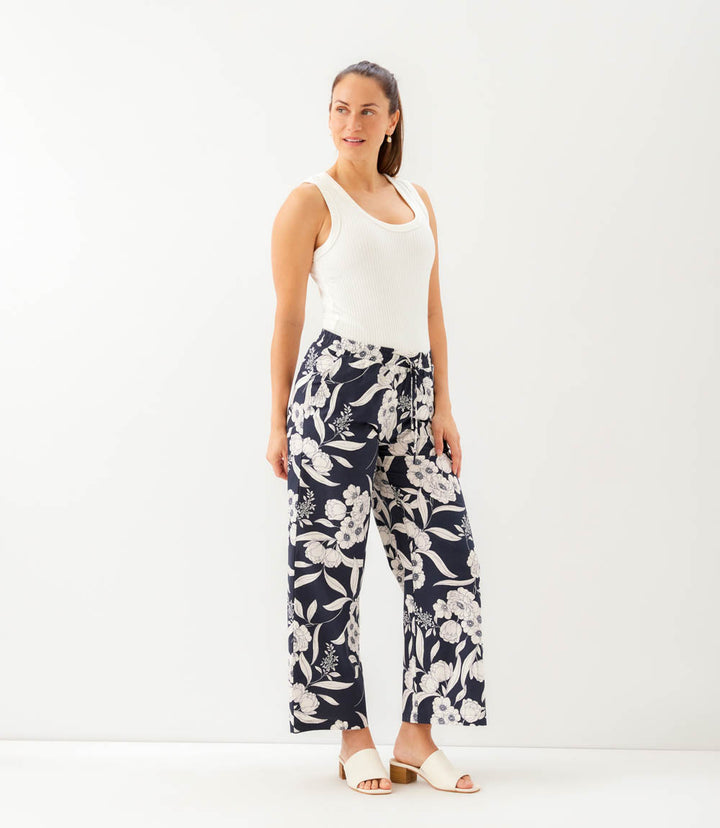 Drawstring Ankle Pants