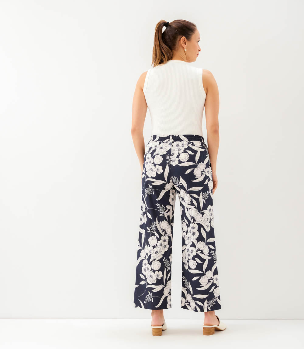Drawstring Ankle Pants