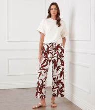 Contrast Cuffed Sleeve Top