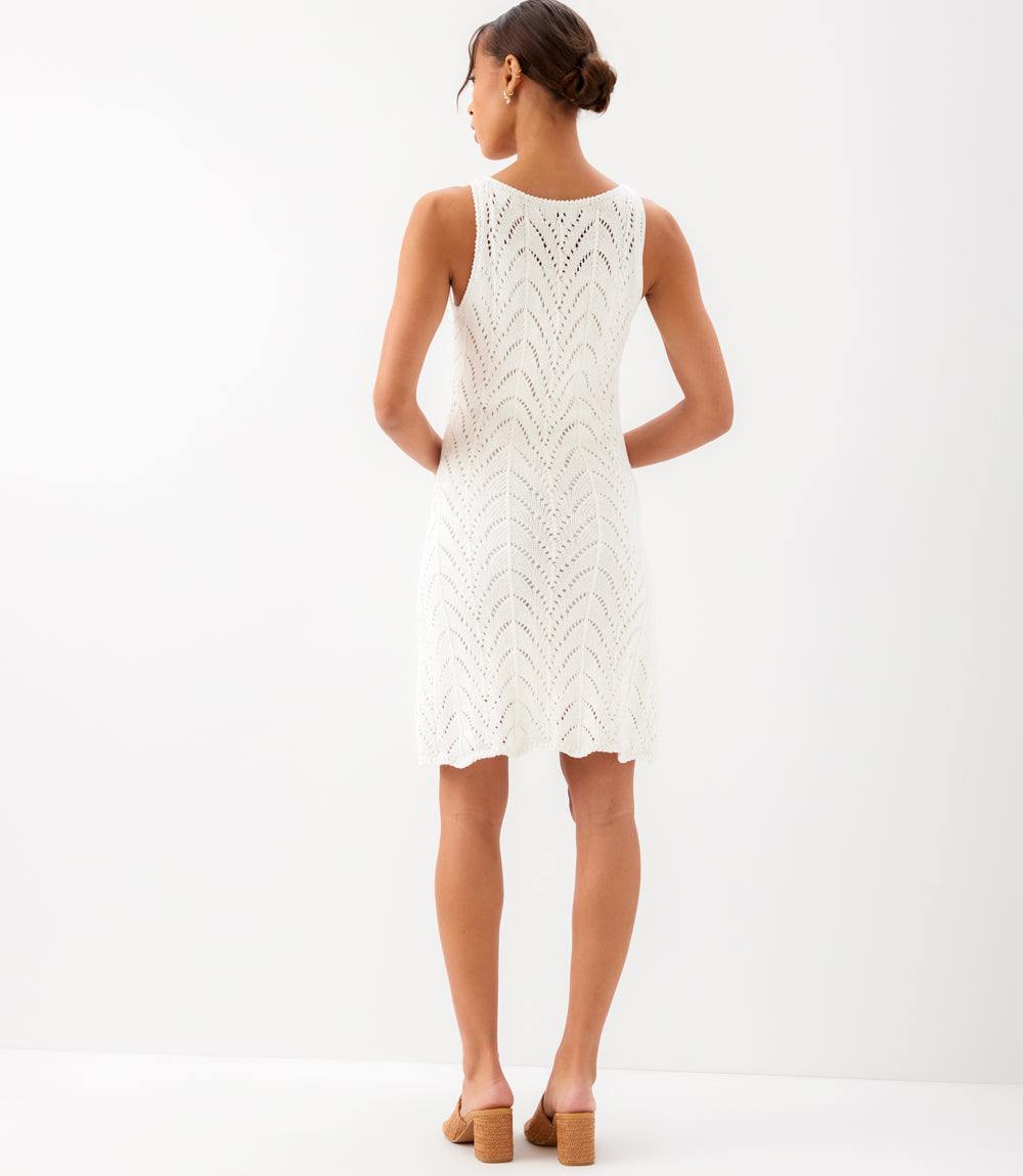 white plaid dress Blair Checkered Dress