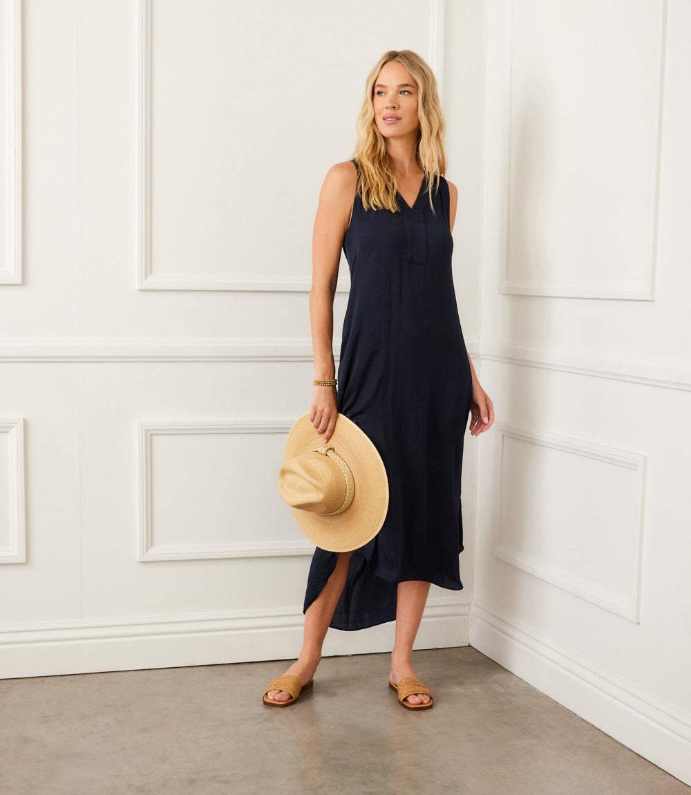 Sleeveless Midi Dress