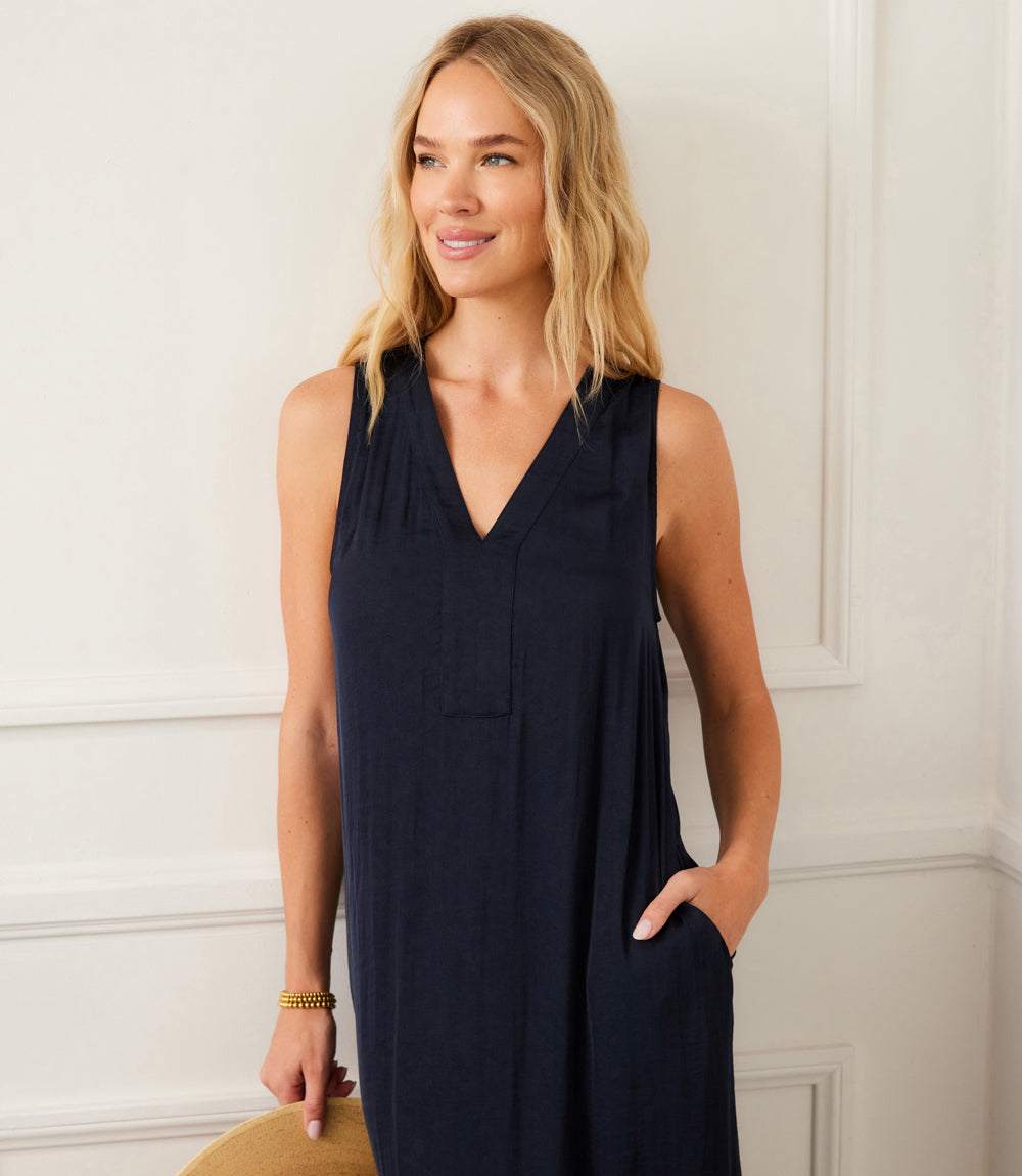 Sleeveless Midi Dress