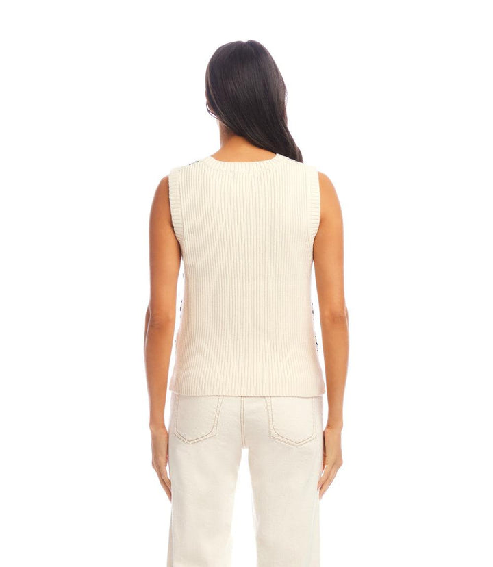 Patchwork Crochet Sweater Tank