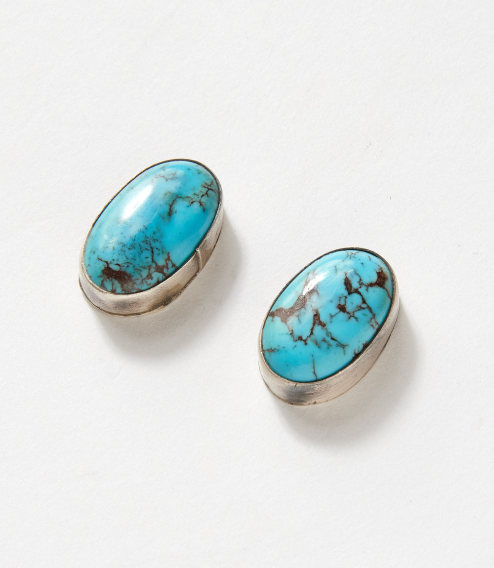 Egyptian Turquoise Lariat Necklace And Earring Set