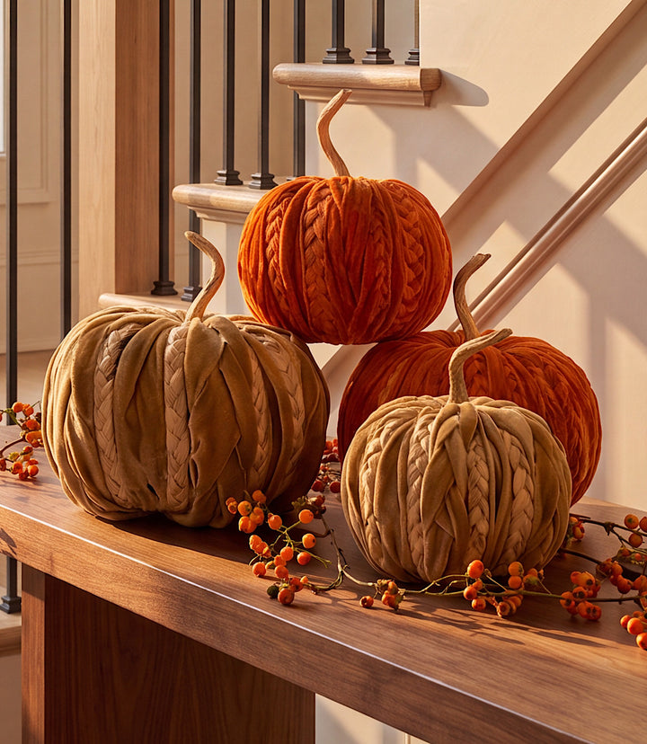 Small Braided Pumpkin
