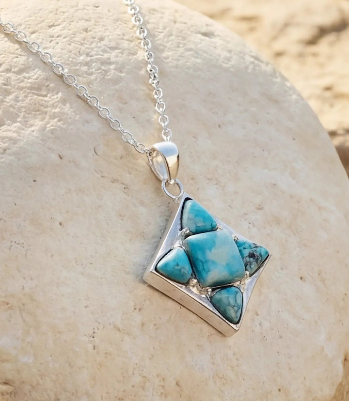Turquoise Pendant Necklace
