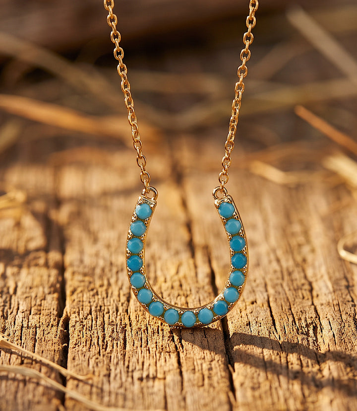 Lucky Horseshoe Necklace