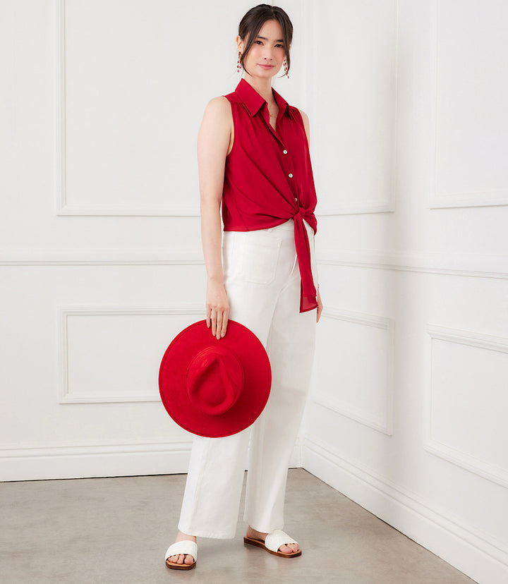 Vegan Suede Rancher Hat